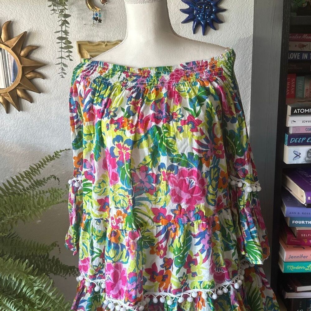 Free Destination Size Medium Multicolor Off shoulder dress - Picture 7 of 8